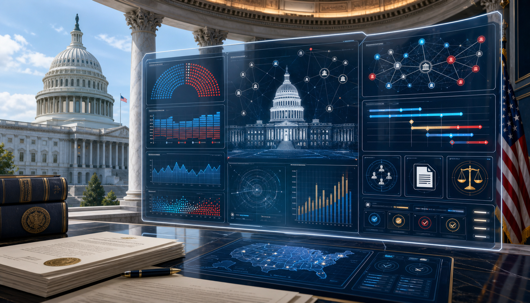 AI Dashboard Enhances Congressional Transparency and Accountability