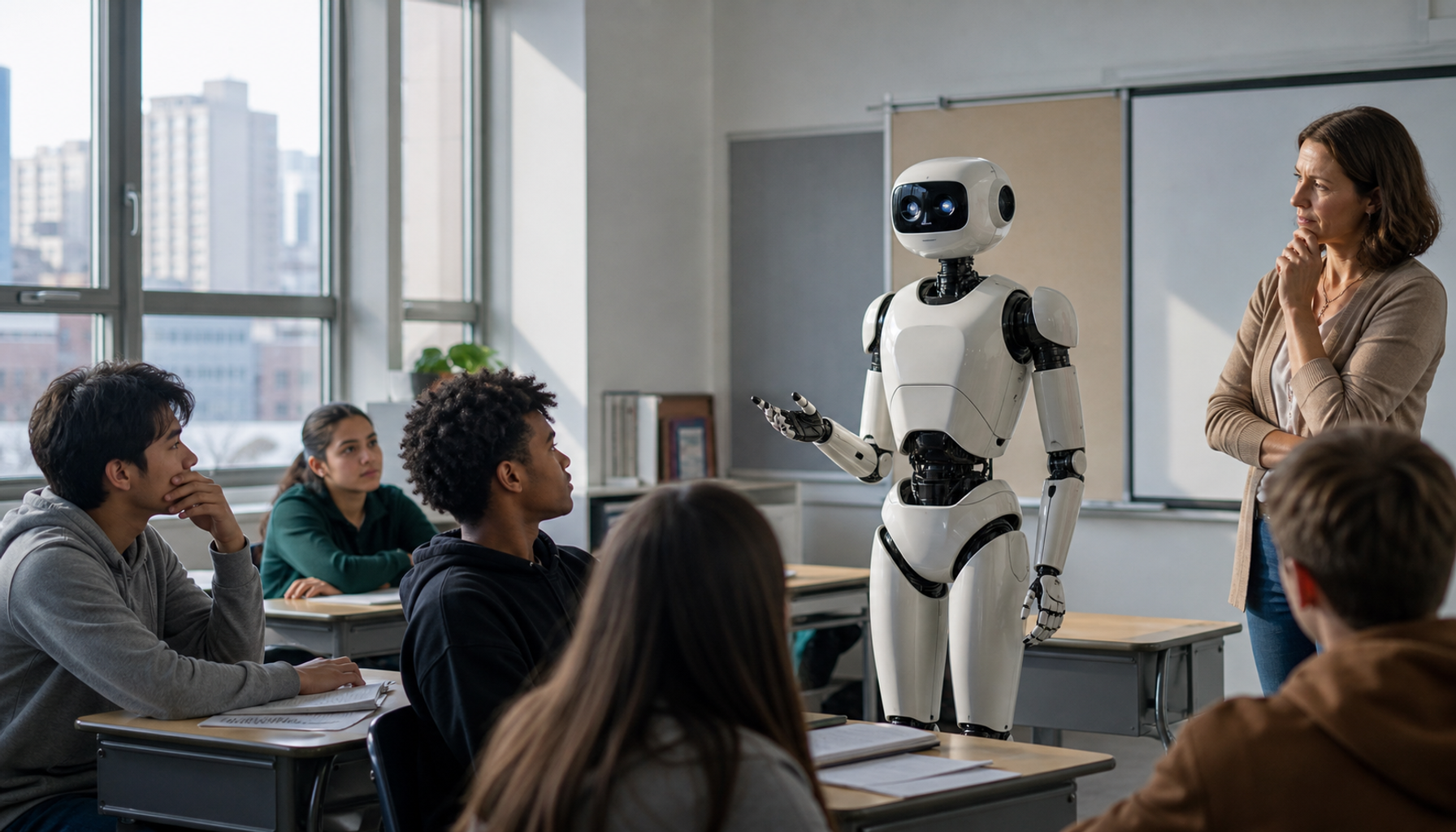 Humanoid Robot in NY Schools: Innovation or Disruption?