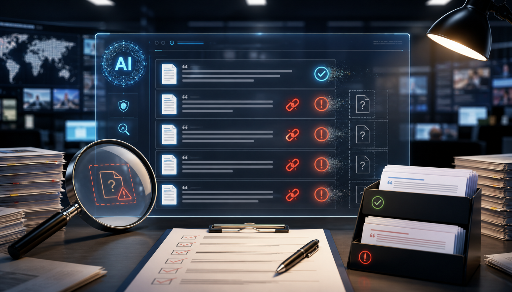 AI Fact-Checker Audit Uncovers Non-Existent Source Citations