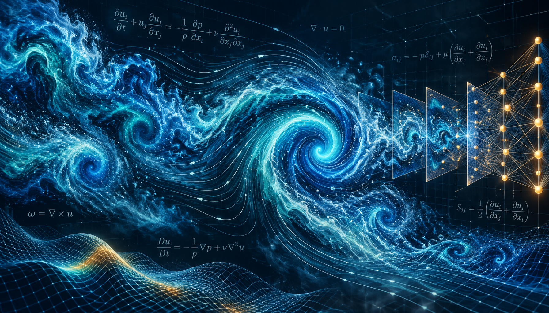 AI Advances in Solving the Navier-Stokes Equations